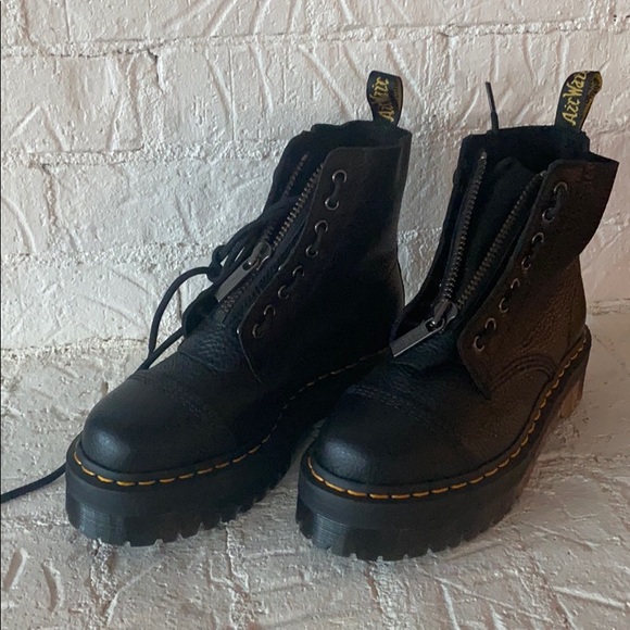 Dr. Martens Shoes - Dr. Martens Black Combat Boots